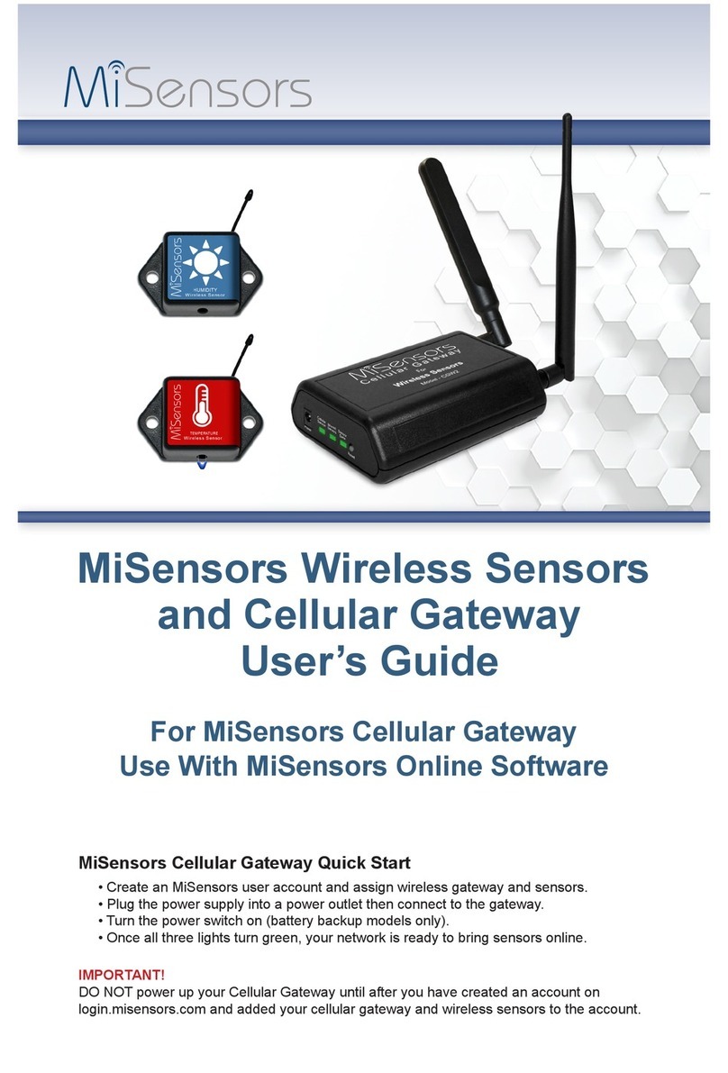 MiSensors MNG-9-2A2V user guide