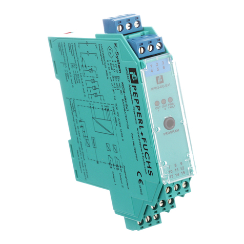 Pepperl+Fuchs KFD2-GU-1 User manual