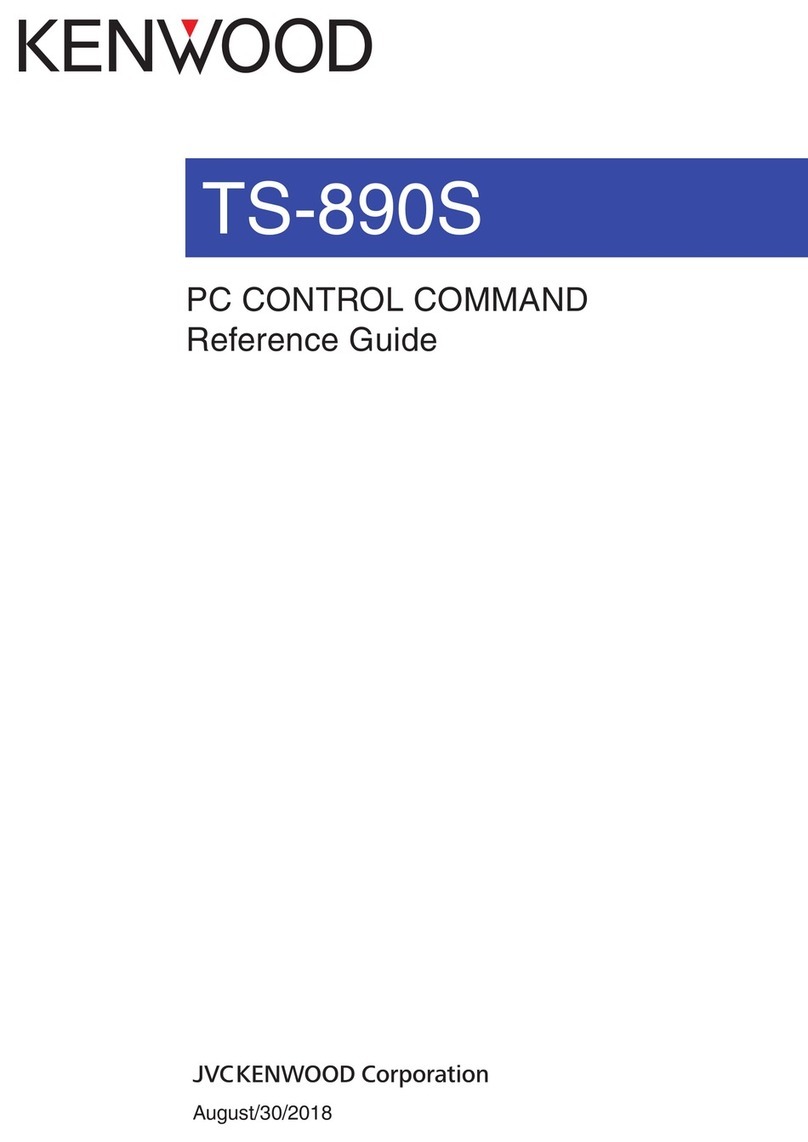 Kenwood TS-890S Operating manual Kenwood TS-890S Operating manual