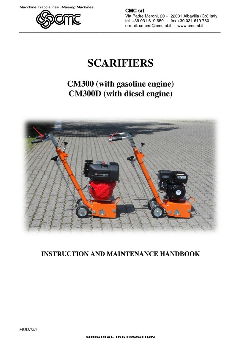 CMC CM300 Instruction and maintenance handbook