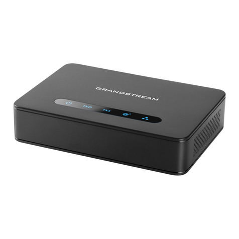 Grandstream Networks HT813 Quick installation guide