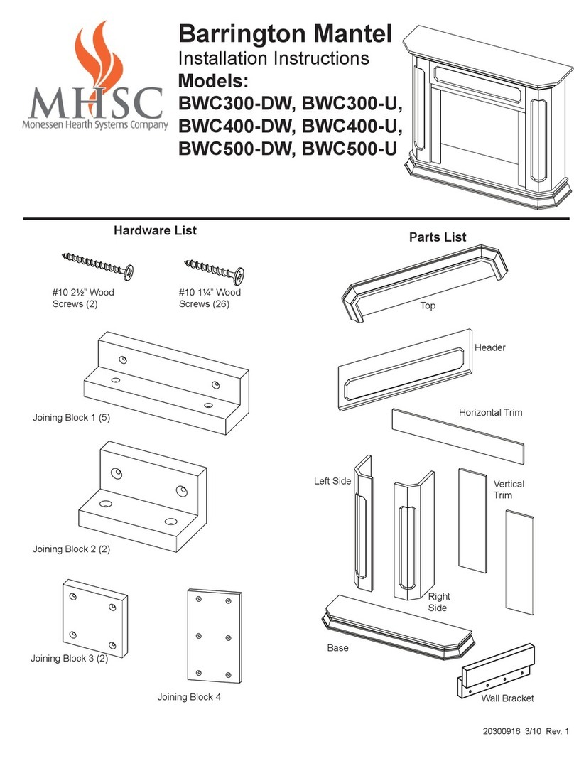 MHSC BWC300-DW User manual