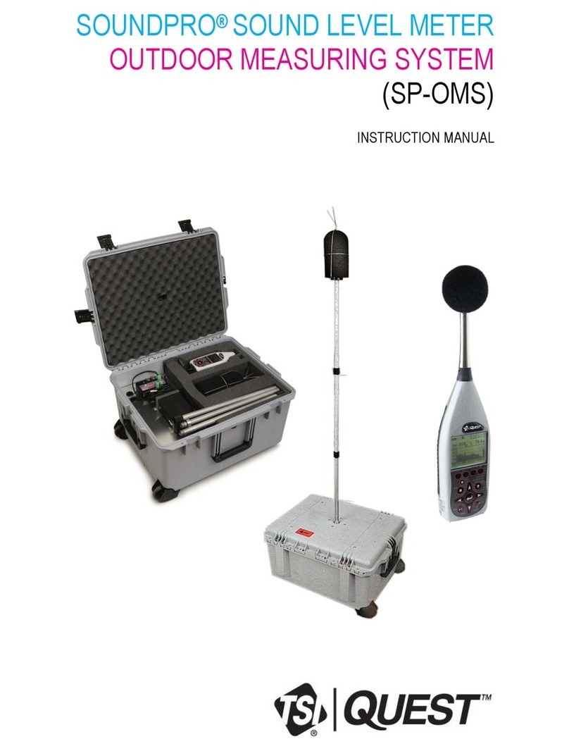 TSI Quest SoundPro instruction manual