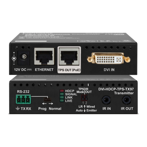 Lightware HDMI-TPS-TX97 quick start guide
