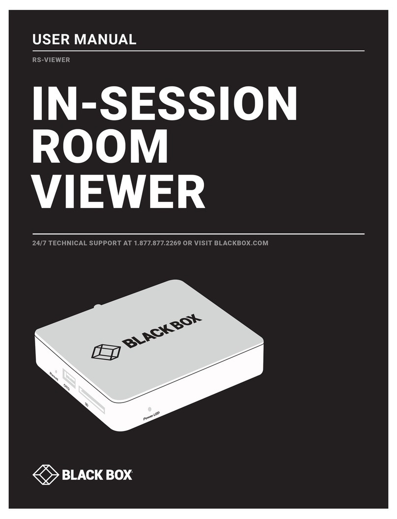 Black Box RS-VIEWER user manual