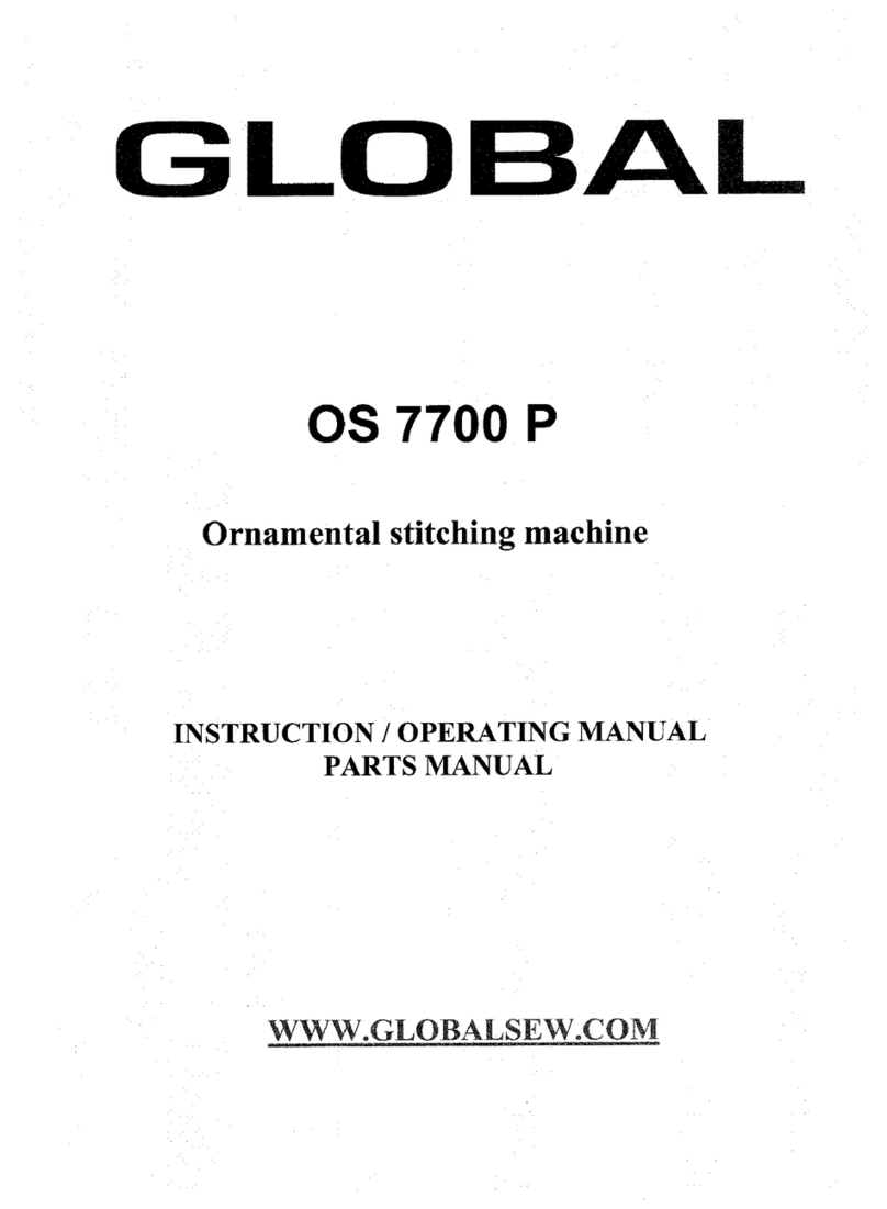 Global OS 7700 P Parts list manual