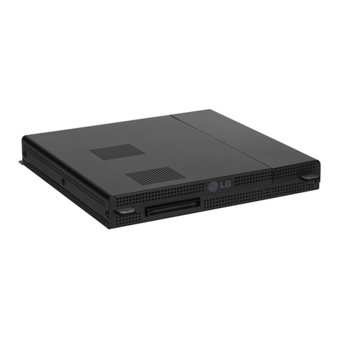 LG MP500-A Series User manual