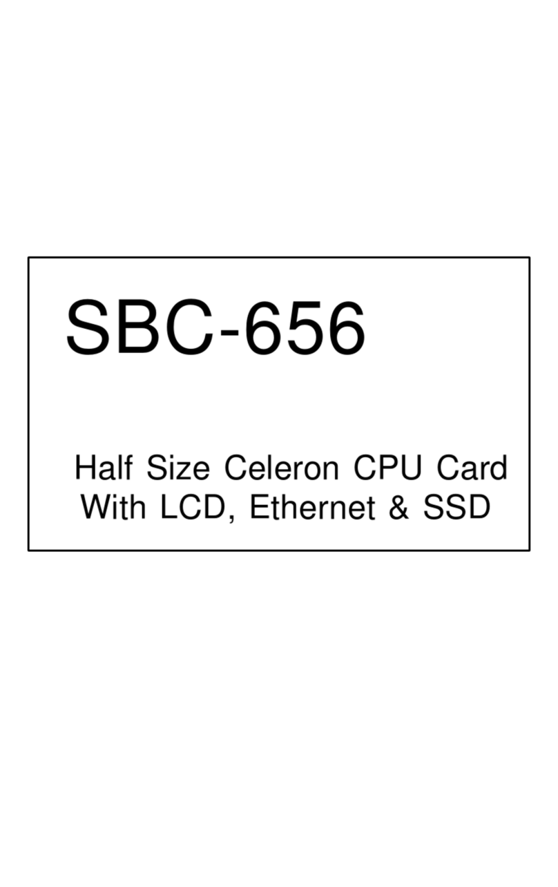 Aaeon SBC-656 User manual