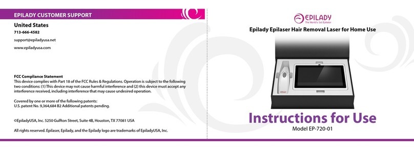Epilady EP-720-01 Instructions for use