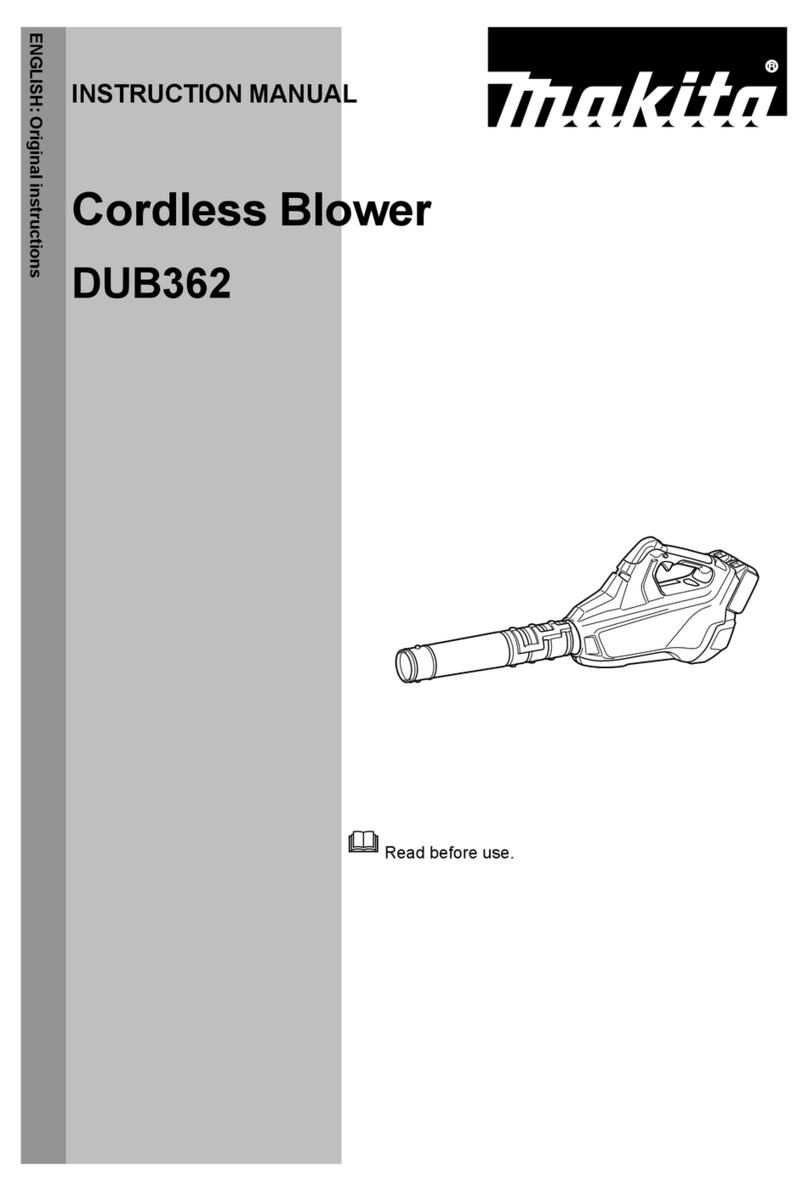 Makita DUB362 instruction manual