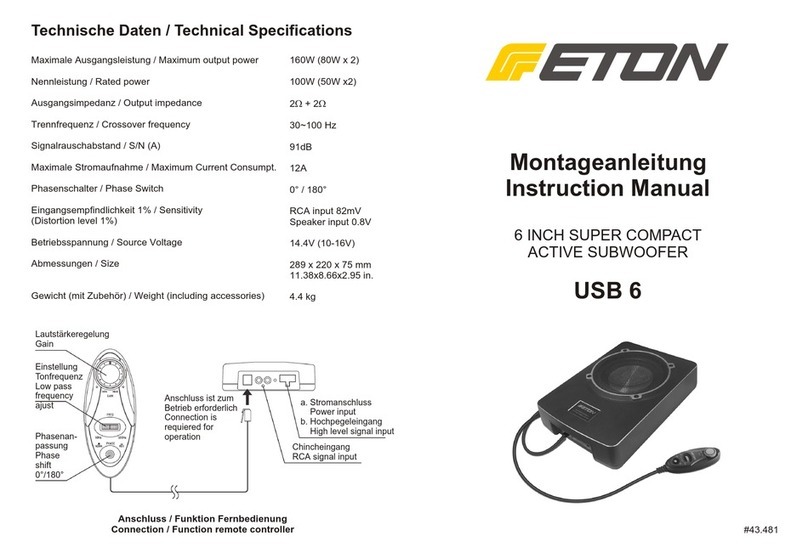 Eton USB 6 instruction manual