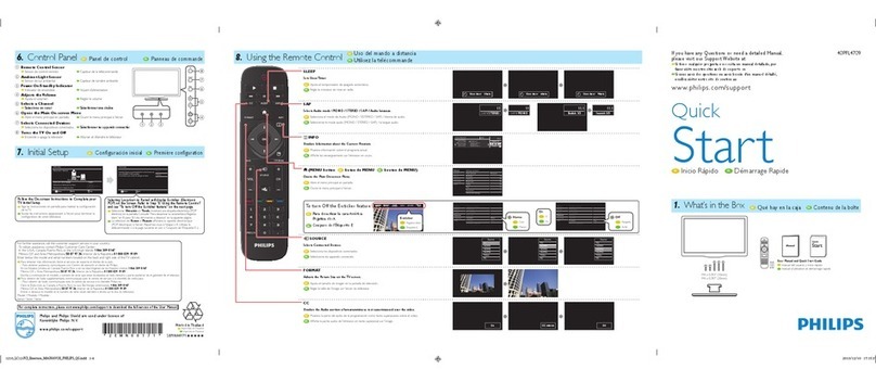 Philips 40PFL4709 User manual
