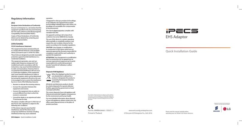 iPECS EHS Quick installation guide