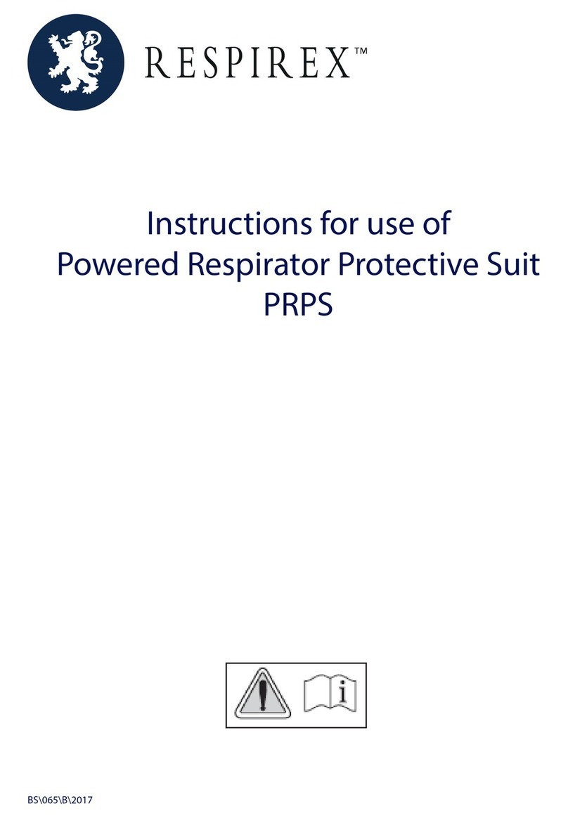 Respirex PRPS Instructions for use