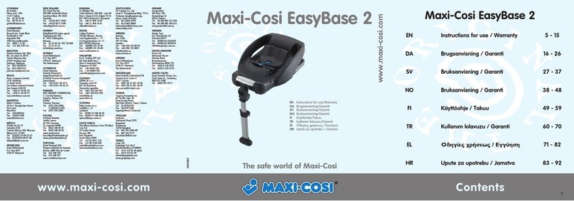 MaxiCosi Easy Base 2 User manual