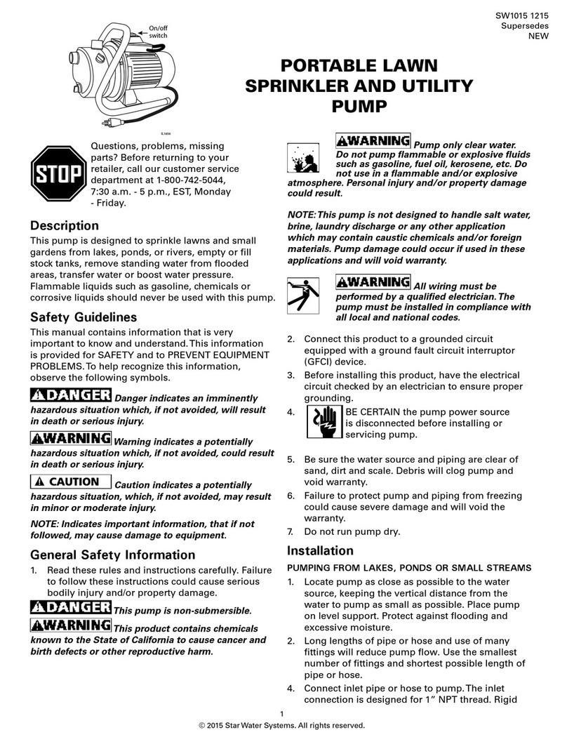 Star HSPJ100 user manual