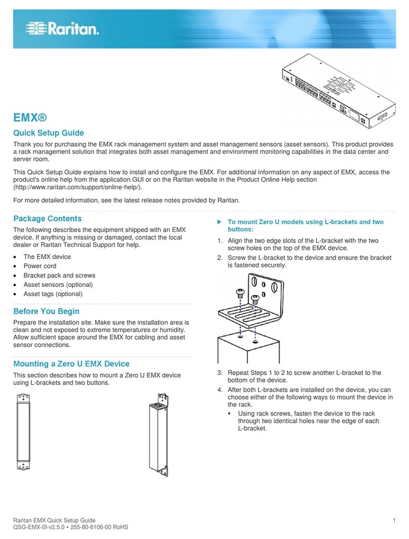 Raritan EMX series User manual