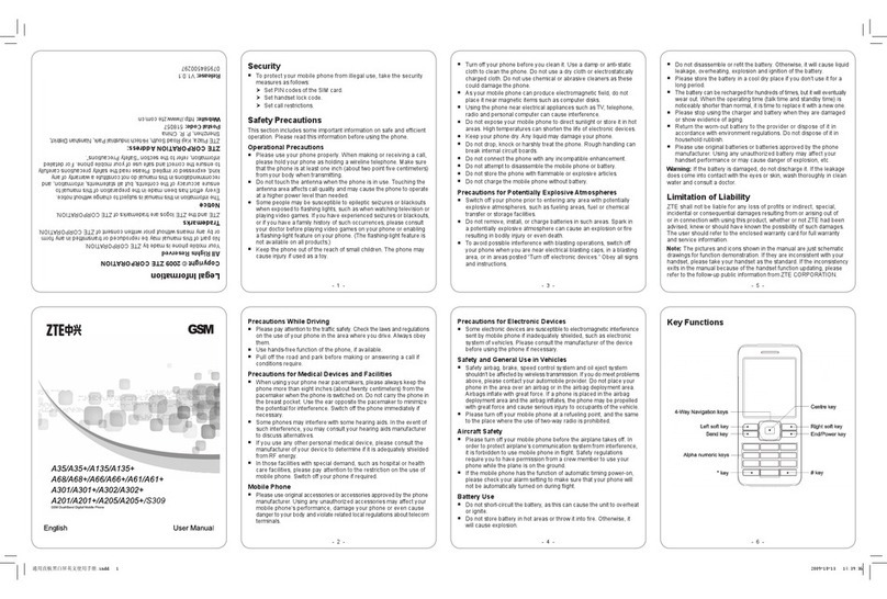 Zte A35 User manual