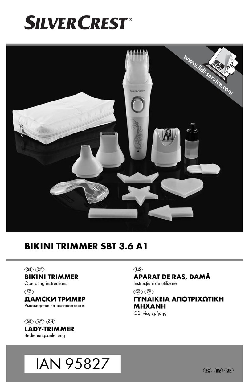 Silvercrest SBT 3.6 A1 operating instructions