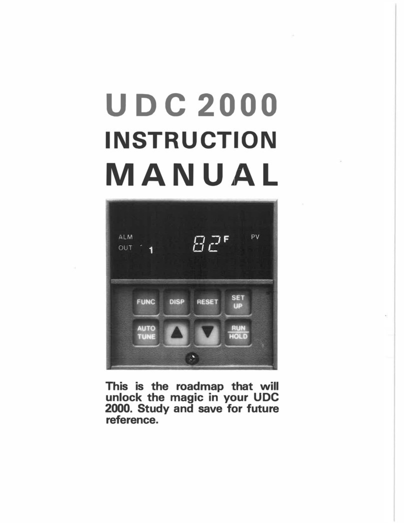 Honeywell UDC2000 User manual
