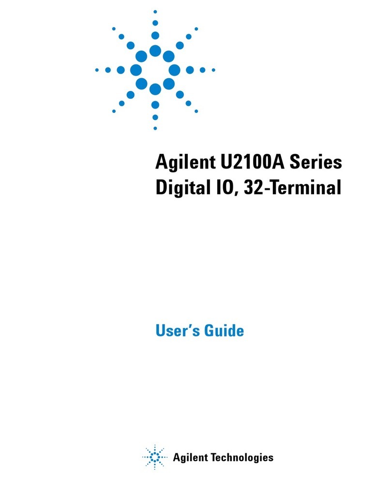 Agilent Technologies U2100A Series user guide