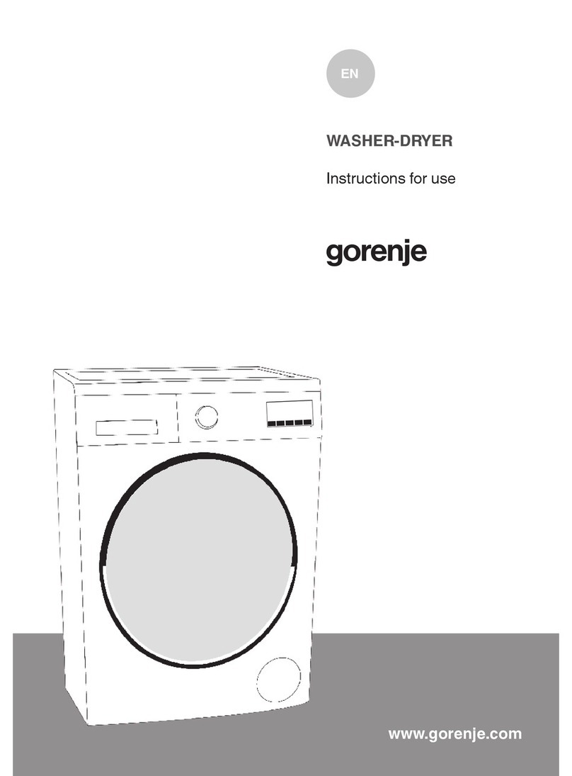 Gorenje WD94141 User manual