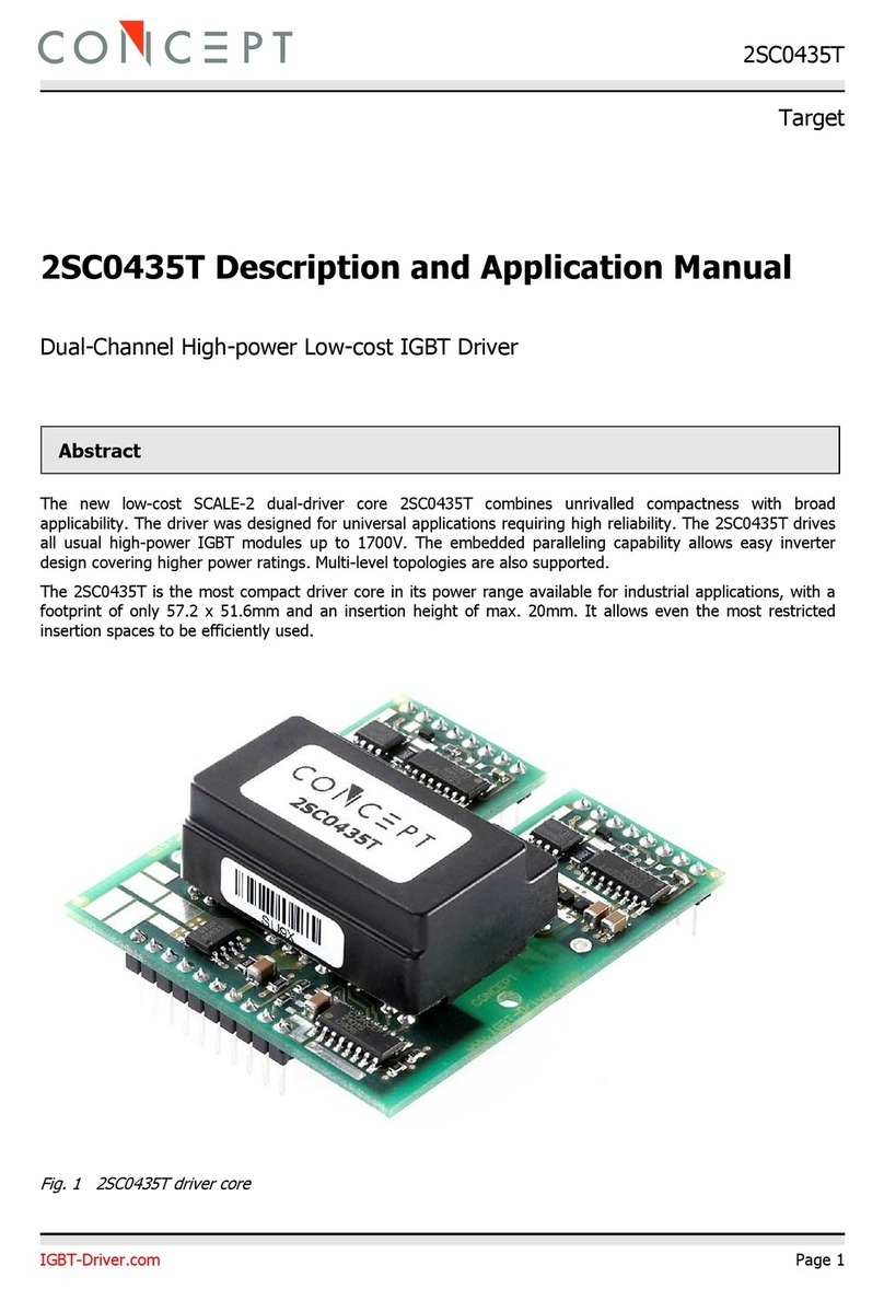 Concept2 2SC0435T Description and Application Manual