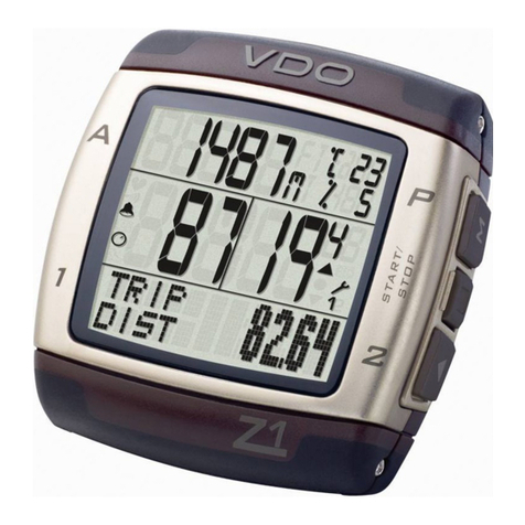 VDO Z1 User manual