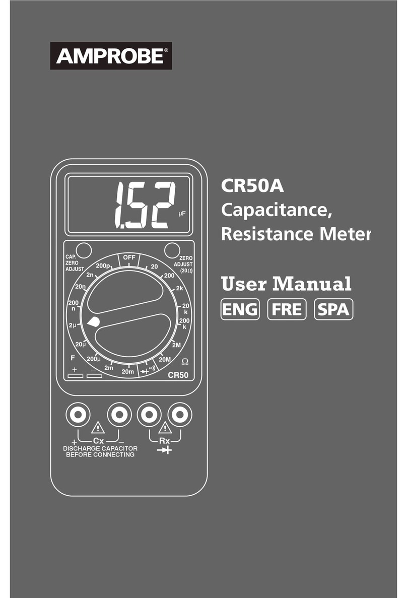 Amprobe CR50A User manual