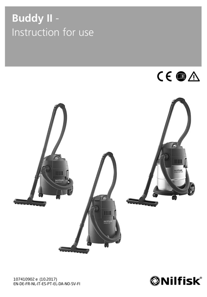 Nilfisk-Advance Buddy II Instructions for use