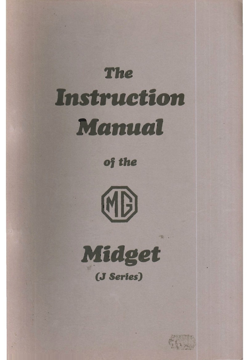 MG Midget J1 1933 User manual