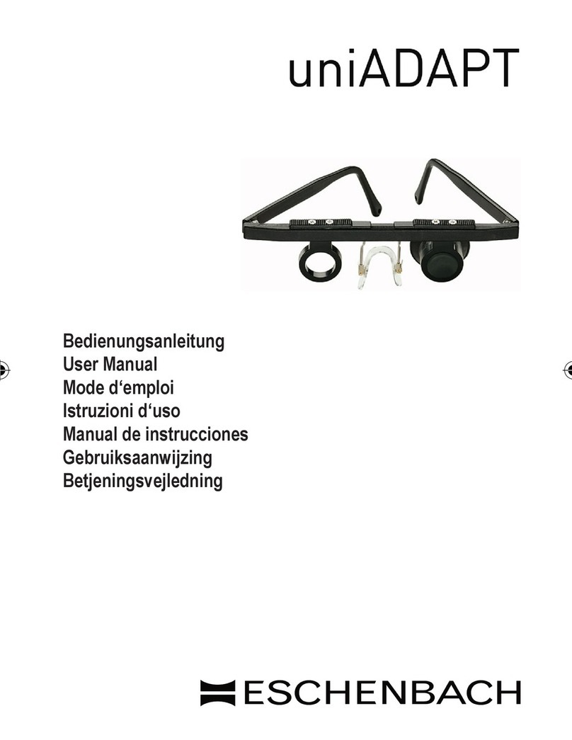 Eschenbach uniADAPT User manual Eschenbach uniADAPT User manual