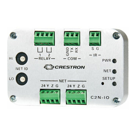 Crestron C2N-IO User manual