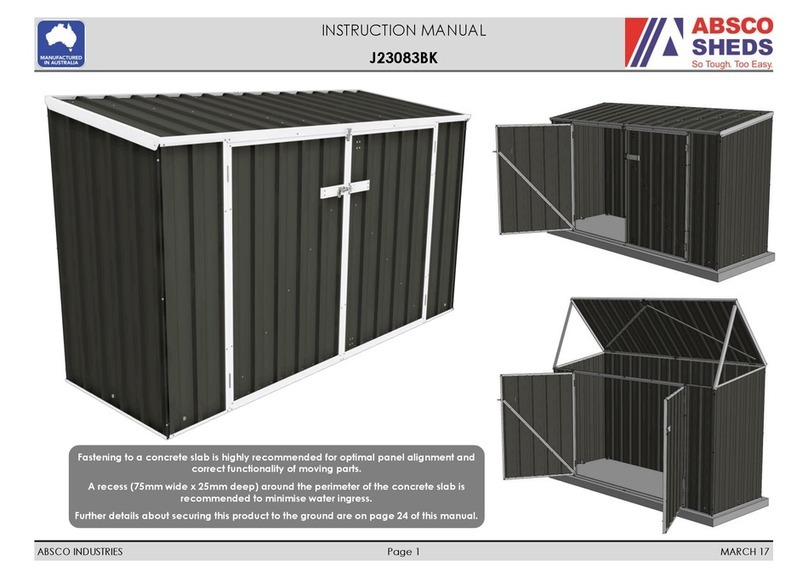 Absco J23083BK instruction manual