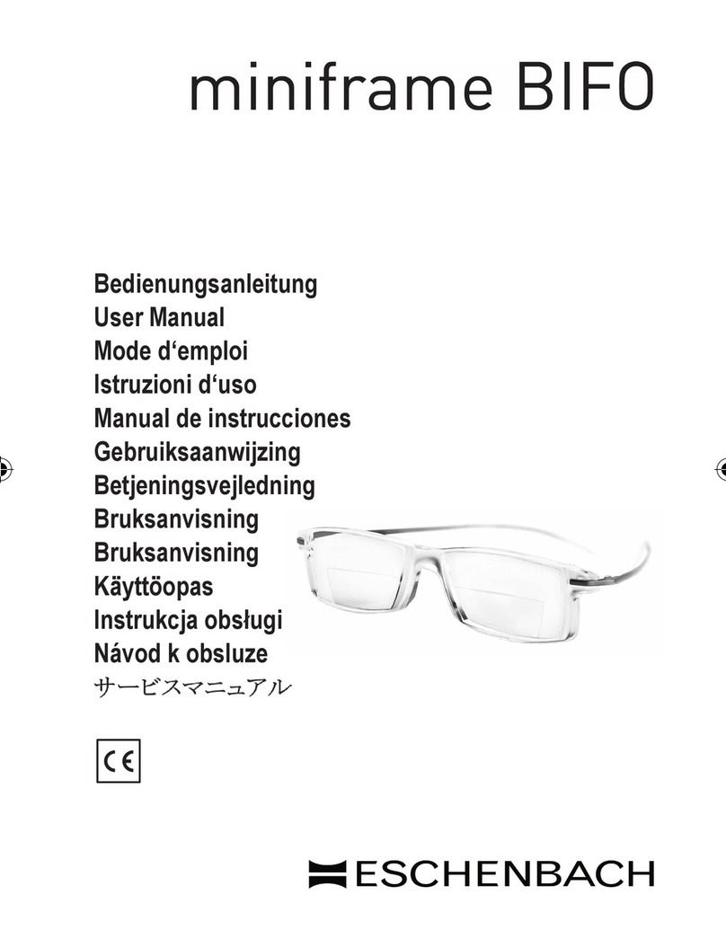 Eschenbach MiniFrame Bifo User manual