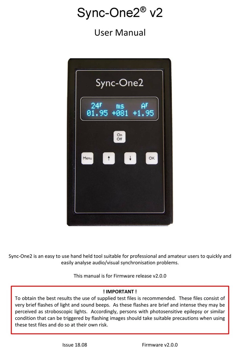 Harkwood Services Sync-One2 user manual