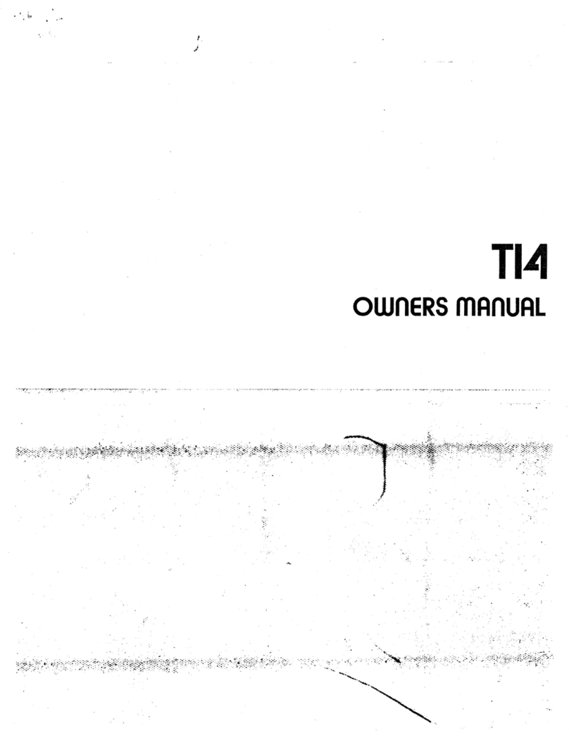 SAE Two T14 owner's manual