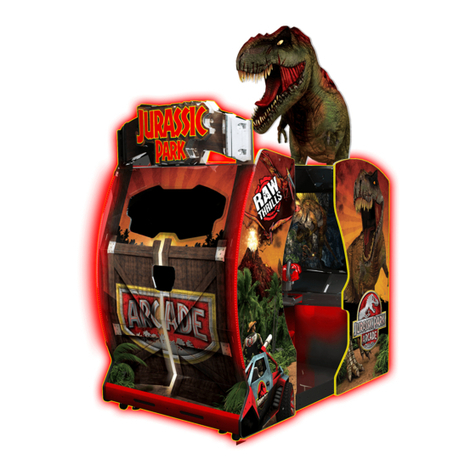 Raw Thrills Jurassic Park Arcade Operator's manual