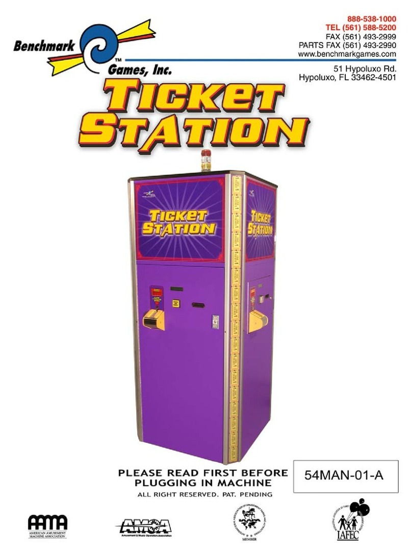 Benchmark Ticket Station troubleshooting guide