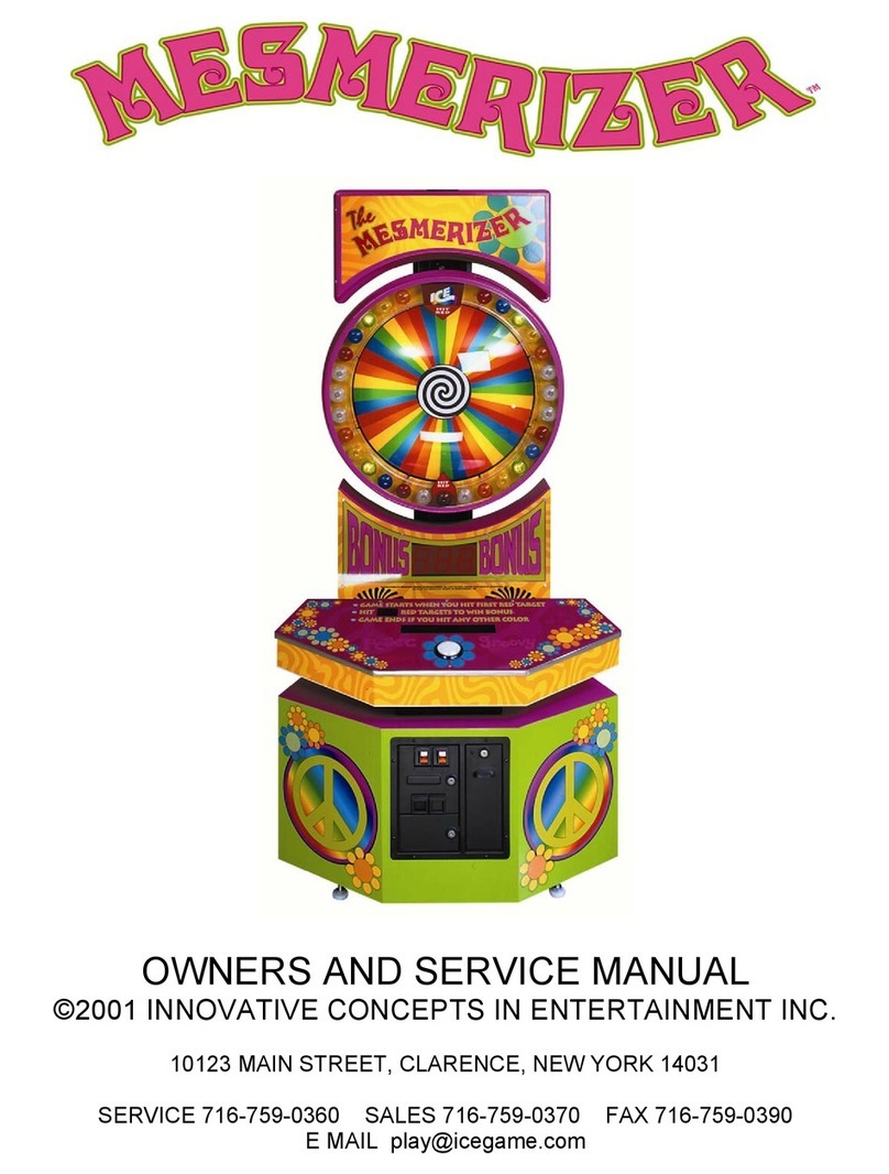 Innovative Concepts in Entertainment MESMERIZER Instruction Manual