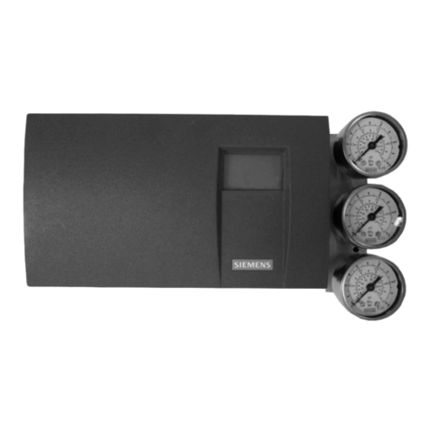 Siemens SIPART PS2 Assembly instructions