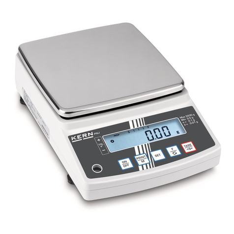KERN PNJ 600-3M User manual
