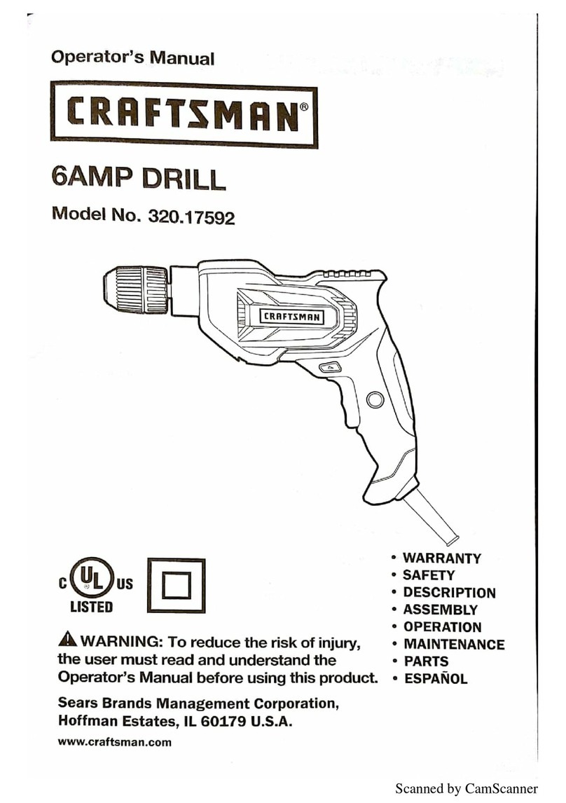 Craftsman 320.17592 User manual