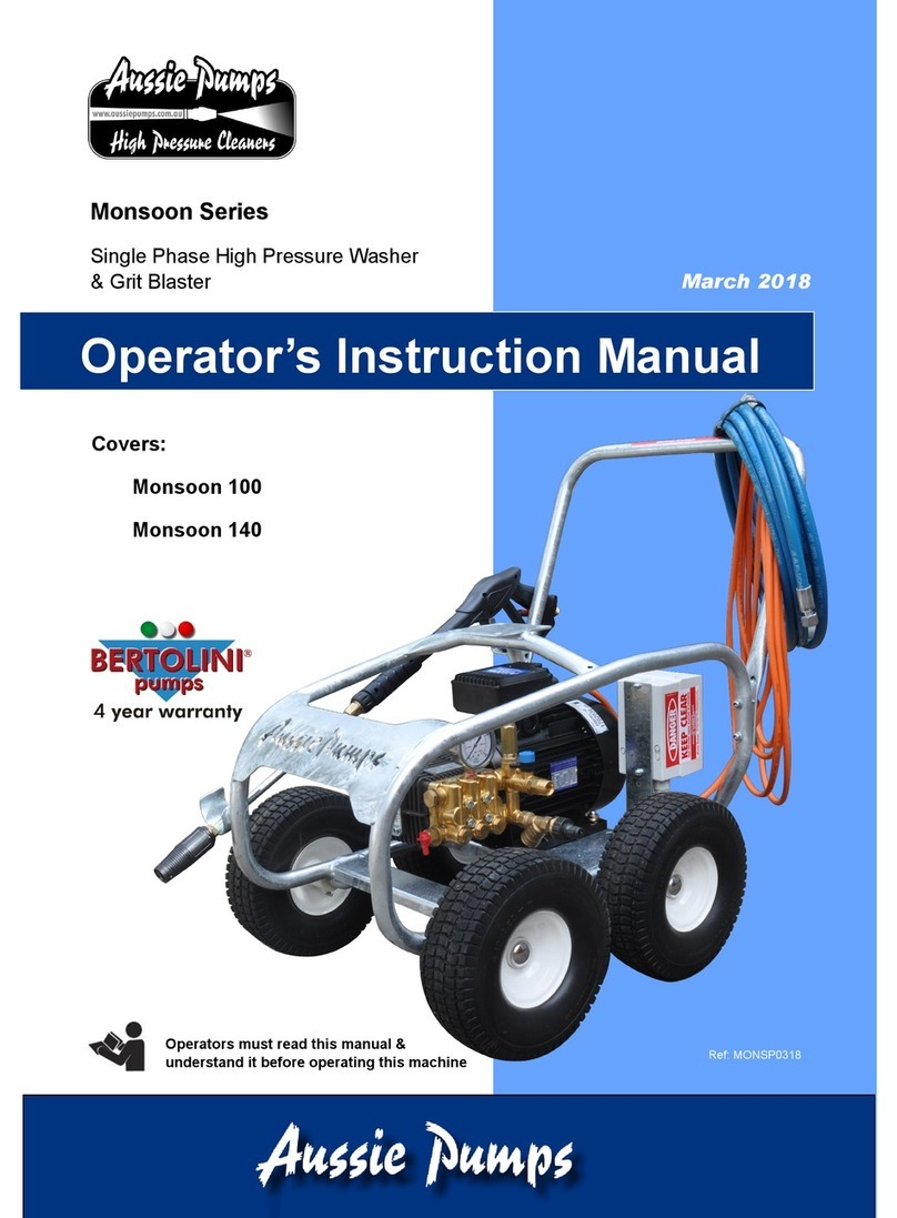 Aussie Monsoon 100 User manual