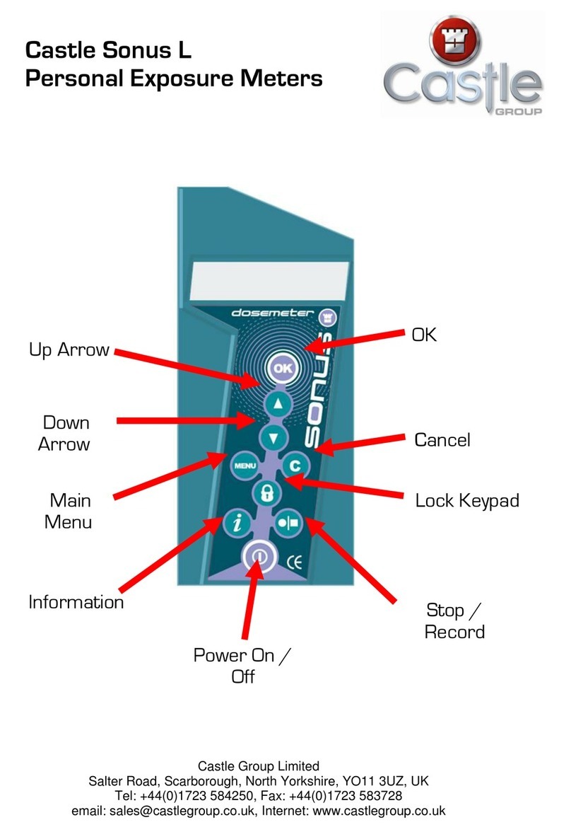 Castle group Sonus L User manual