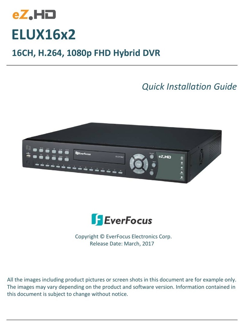 EverFocus ELUX16x2 Quick installation guide
