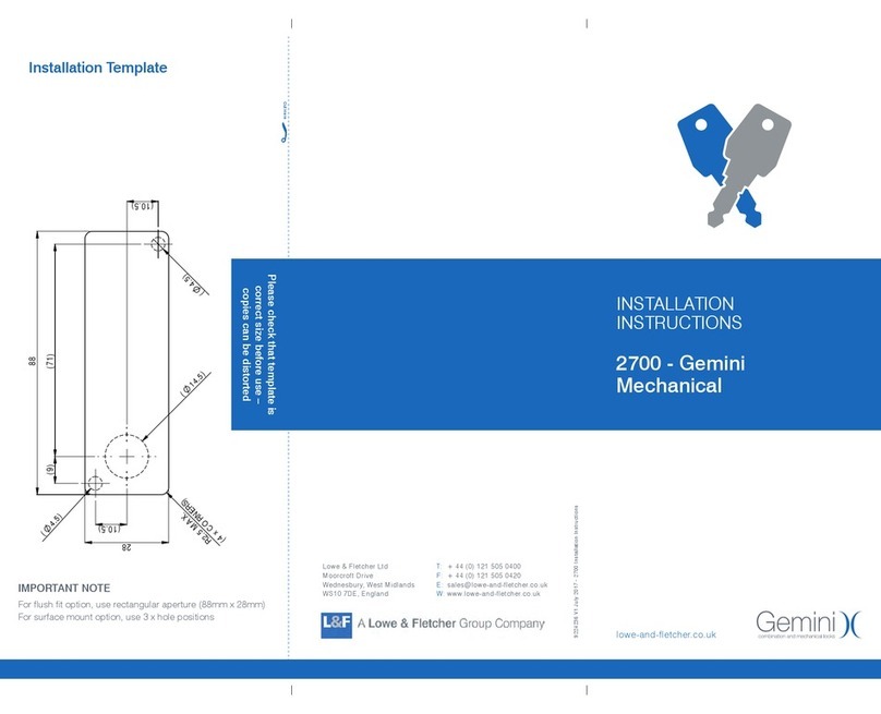Gemini 2700 installation instructions