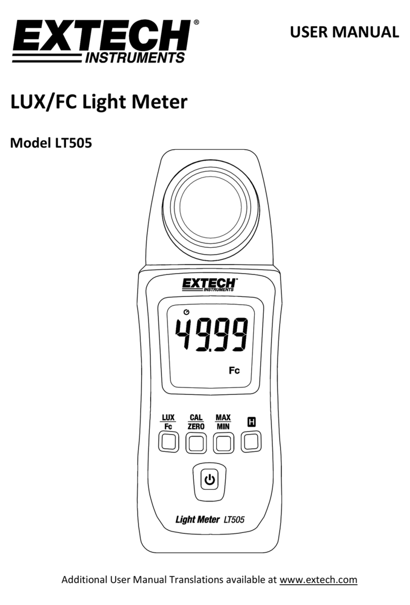 Extech Instruments LT505 User manual