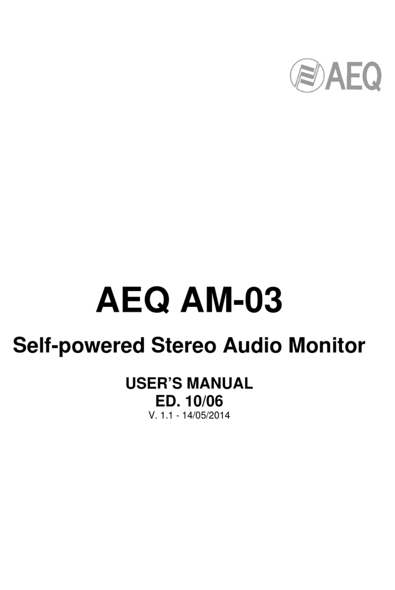 AEQ AM-03 user manual