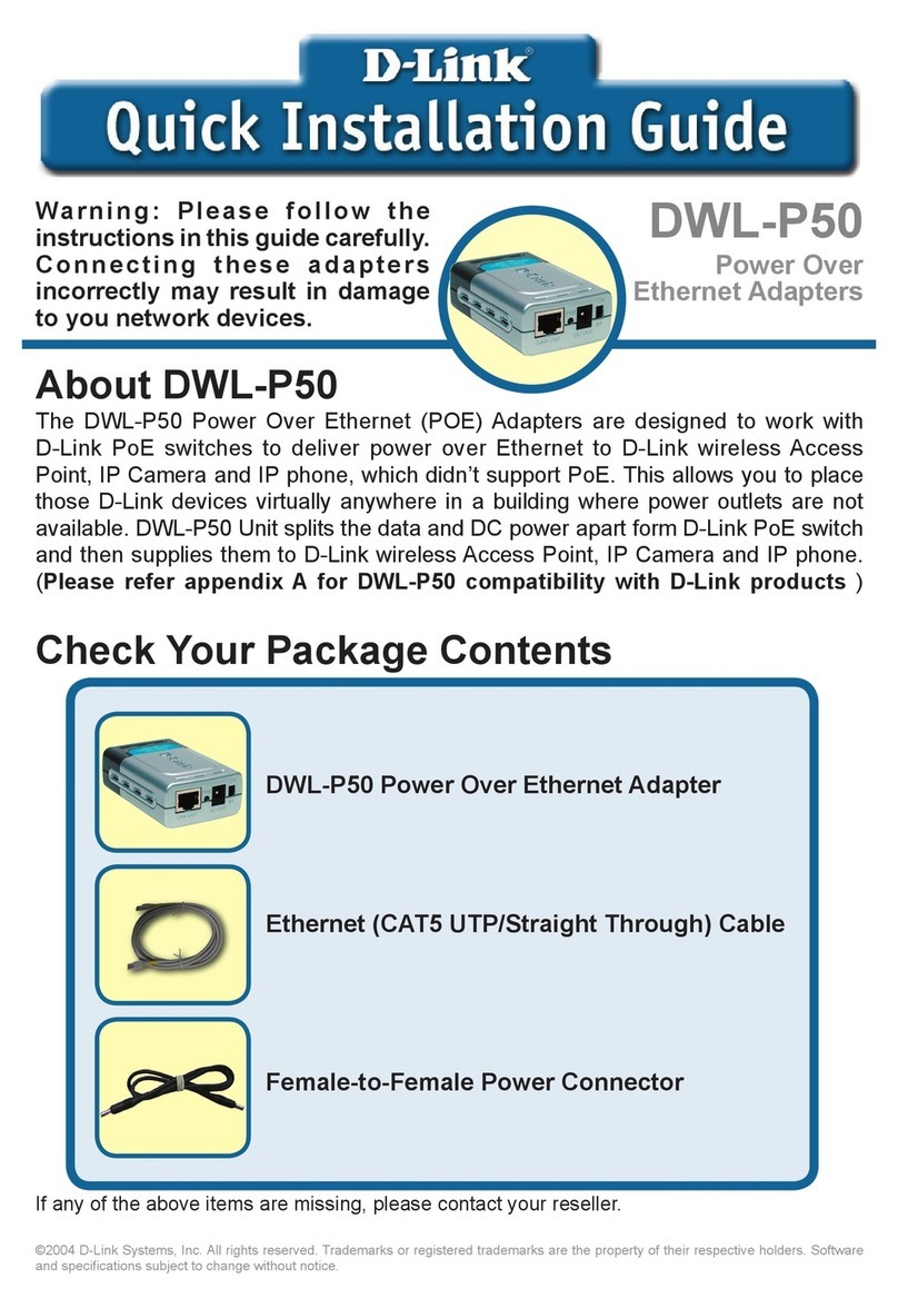 D-Link DWL-P50 User manual